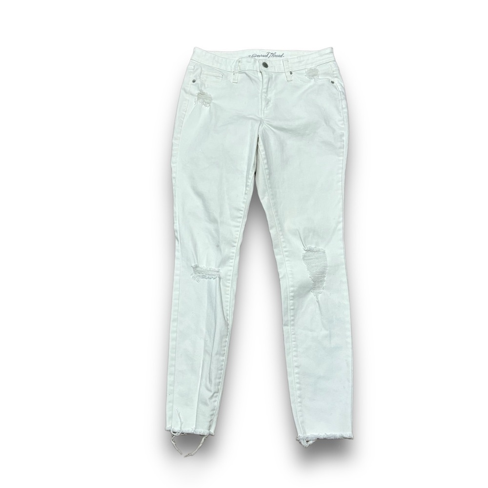 Universal Thread Women's‎ High Rise Jegging  Jeans White Size 6 / 28.5 x 28.5